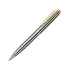 Ручка шариковая Gamme. Pierre Cardin, стальной/золотистый, стальной/золотистый, корпус- латунь с хромоникелевым покрытием