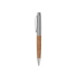 Ручка металлическая шариковая Cask, хром/бамбук, бамбук/хром, пробка/металл