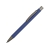 Ручка металлическая soft touch шариковая Tender с зеркальным слоем, синий/серый