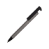 Ручка-подставка шариковая «Кипер Металл», серый, серый/черный, металл/пластик