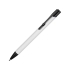 Ручка металлическая шариковая «Crepa», белый/черный, белый/черный, металл