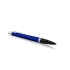 Ручка шариковая Parker Urban Core Nighsky Blue CT, синий/серебристый, синий/черный/серебристый, латунь, синий лак с сатиновым эффектом, пластиковая зона захвата. отделка- хромированная нержавеющая сталь