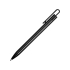 Ручка металлическая шариковая «Loop», черный, черный, металл