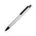 Ручка металлическая шариковая «Ellipse» овальной формы, серебристый/черный, серебристый, металл