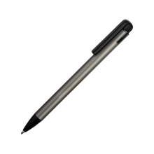 Ручка металлическая шариковая «Loop», серый/черный