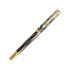 Ручка роллер William Lloyd, черный/золотистый, металл