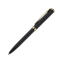 Шариковая ручка  DELGADO CLASSIC МАТОВО ЧЕРНЫЙ/ЗОЛОТИСТЫЙ, черный/золотистый, металл