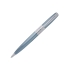 Ручка шариковая BARON с поворотным механизмом. Pierre Cardin, бирюзовый металлик/серебристый, корпус- латунь, лак/отделка и детали дизайна- сталь, хром