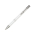 Шариковая ручка Moneta, белый/серебристый, алюминий