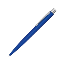 Ручка шариковая металлическая LUMOS soft-touch, синий