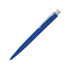 Ручка шариковая металлическая LUMOS soft-touch, синий, синий, металл