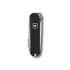 Нож-брелок VICTORINOX Classic SD Colors Dark Illusion, 58 мм, 7 функций, чёрный, черный, пластик, нержавеющая сталь