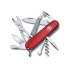Нож перочинный VICTORINOX Mountaineer, 91 мм, 18 функций, красный, красный, пластик, нержавеющая сталь
