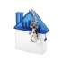 Набор отверток в виде домика с карабином, белый/синий, белый/синий/серебристый, пластик/металл