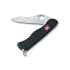 Нож перочинный VICTORINOX Sentinel One Hand, 111 мм, 4 функции, с фиксатором лезвия, чёрный, черный, нейлон, нержавеющая сталь