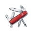 Нож перочинный VICTORINOX Tinker Small, 84 мм, 12 функций, красный, красный, пластик, нержавеющая сталь
