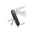 Нож перочинный Stinger, 89 мм, 15 функций, материал рукояти: АБС-пластик (чёрный), черный, серебристый, нержавеющая сталь, абс-пластик
