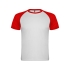 Спортивная футболка Indianapolis мужская, белый/красный, белый/красный, 100% полиэстер