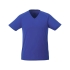Модная мужская футболка Amery с коротким рукавом и V-образным вырезом, синий, синий, сетчатый материал, 100% полиэстер с дышащей поверхностью и отделкой cool fit