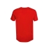 Мужская спортивная футболка Turin из комбинируемых материалов, красный, красный, основное полотно: 100% полиэстер, интерлок 130 гр/м2, декоративные вставки: 100% полиэстер, структурная сетка 135 гр/м2