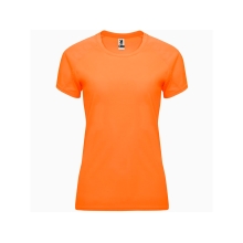 Футболка Bahrain женская, неоновый оранжевый