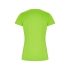 Футболка Imola женская, неоновый зеленый, неоновый зеленый, 50% переработанный полиэстер, 50% полиэстер, вафельный интерлок