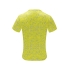 Футболка Assen мужская, пиксельный неоновый желтый, пиксельный неоновый желтый, 100% полиэстер