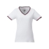 Женская футболка Elbert с коротким рукавом, белый/темно-синий/красный, белый/темно-синий/красный, трикотажное пике, 100% хлопок