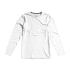 Ponoka мужская футболка из органического хлопка, длинный рукав, белый, белый, трикотаж из 95% органического хлопка, сертифицированного gots, и 5% эластана