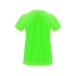 Футболка Bahrain женская, неоновый зеленый, неоновый зеленый, 100% полиэстер