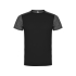 Спортивная футболка Zolder мужская, черный/черный меланж, черный/черный меланж, 100% полиэстер