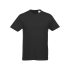 Мужская футболка Heros с коротким рукавом, черный, черный, однослойная джерси гладкого переплетения, 100% хлопок
