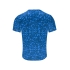 Футболка Assen мужская, пиксельный королевский синий, пиксельный королевский синий, 100% полиэстер