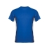 Спортивная футболка Tokyo мужская, королевский синий/белый, королевский синий/белый, 100% полиэстер, пике