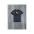 Мужская футболка Heros с коротким рукавом, темно-синий, темно-синий, однослойная джерси гладкого переплетения, 100% хлопок
