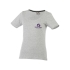 Женская футболка с короткими рукавами Bosey, серый, серый, однослойная джерси, 100% хлопок