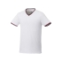 Мужская футболка Elbert с коротким рукавом, пике и кармашком, белый/темно-синий/красный, белый/темно-синий/красный, трикотажное пике, 100% хлопок