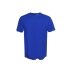 Мужская спортивная футболка Turin из комбинируемых материалов, классический синий, синий классический, основное полотно: 100% полиэстер, интерлок 130 гр/м2, декоративные вставки: 100% полиэстер, структурная сетка 135 гр/м2