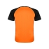Спортивная футболка Indianapolis мужская, неоновый оранжевый/черный, неоновый оранжевый/черный, 100% полиэстер