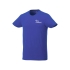 Мужская футболка Balfour с коротким рукавом из органического материала, синий, синий, однослойная джерси гладкого переплетения, 95% органический хлопок кольцевого способа прядения и 5% эластан