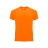 Футболка Bahrain мужская, неоновый оранжевый, неоновый оранжевый, 100% полиэстер