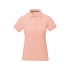 Calgary женская футболка-поло с коротким рукавом, pale blush pink, бледно-розовый, трикотаж пике 100% хлопок