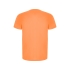 Футболка Imola мужская, неоновый оранжевый, неоновый оранжевый, 50% переработанный полиэстер, 50% полиэстер, вафельный интерлок