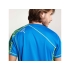 Спортивная футболка Sochi мужская, принтованый бирюзовый, принтованый бирюзовый, 50% переработанного полиэстера 50% полиэстера, вафельный интерлок