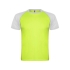 Спортивная футболка Indianapolis мужская, неоновый зеленый/белый, неоновый зеленый/белый, 100% полиэстер