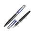Набор Celebrity Кюри: ручка шариковая, ручка роллер в футляре, черный/синий, металл