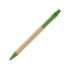 LEAF. Набор из ручки и механического карандаша, Зеленый, натуральный/зеленый, крафт-бумага