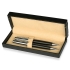 Подарочный набор «Намибия»: ручка шариковая, карандаш механический, черный/серебристый, металл/искусственная кожа