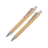 Набор Bamboo шариковая ручка и механический карандаш, натуральный, бамбук/металл