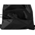 Зонт Picau из переработанного пластика в сумочке, черный, черный, зонт: купол - 190т полиэстер из переработанного пластика, каркас - металл, ручка - софт-тач, сумочка: полиэстер из переработанного пластика